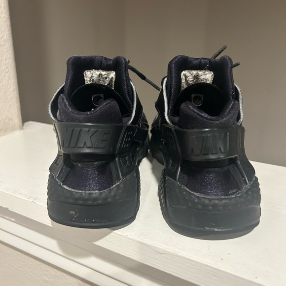 Nike 704949-016 Huarache Black Running Shoes Sneakers Shoes Kid's Youth 3 Y - Picture 6 of 9